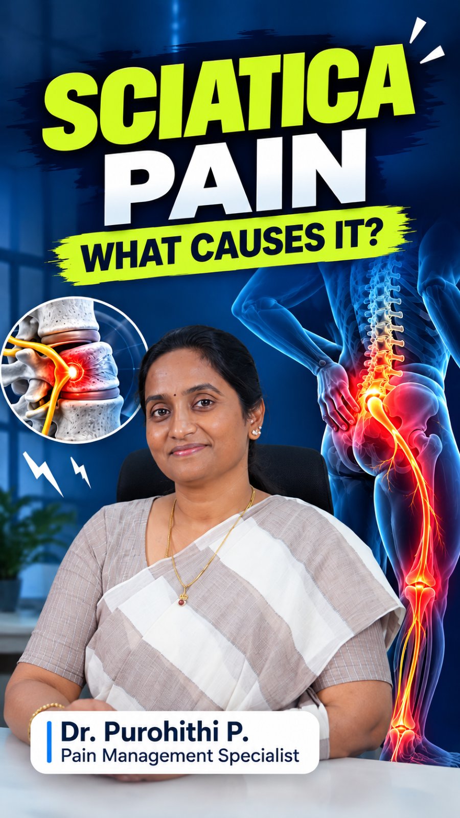 Reel cover: Sciatica pain, what causes it